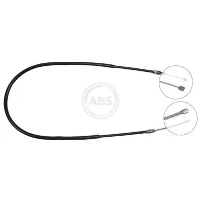 Cable de accionamiento, freno de estacionamiento A.B.S. K11016 Profesional